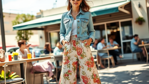 missyn.be | Comment assortir une veste et un pantalon large pour des vacances ?